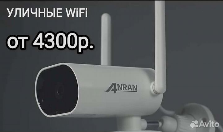 Камера видеонаблюдения 4G/wifi/ip/аналог