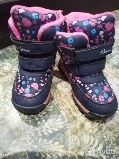 Ботинки для девочки осень-зима