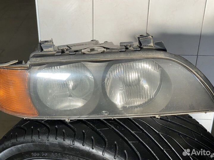 Передняя оптика «BMW» Е39