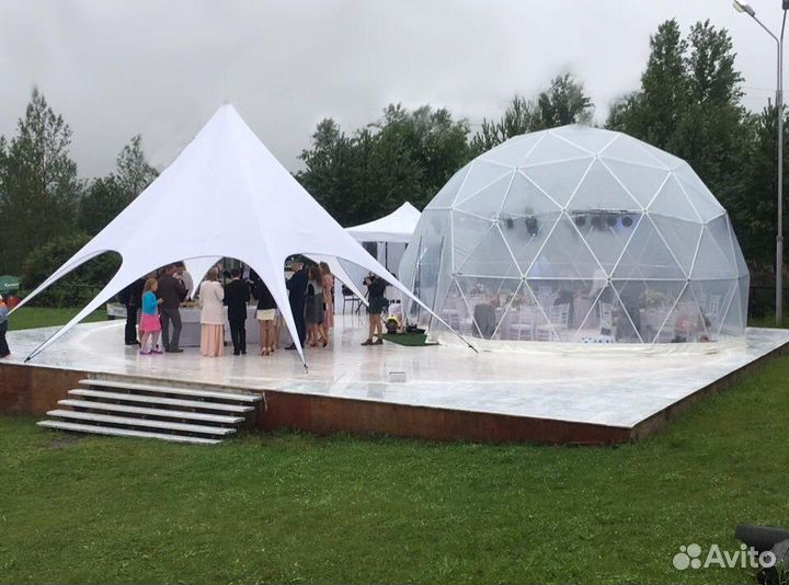 Геокупол, глэмпинг