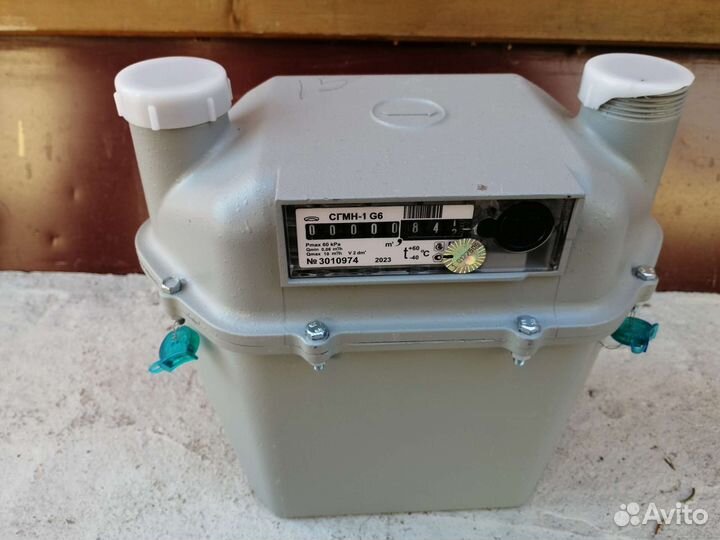 Газовый счетчик новый g6