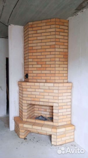 Печи камины магалы из кирича
