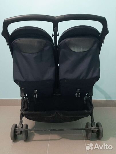 Коляска для двойни peg perego