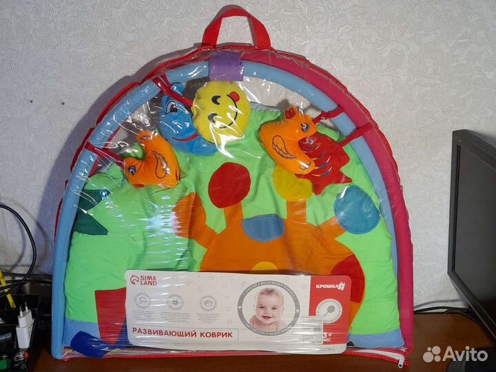 Развивающий коврик новый