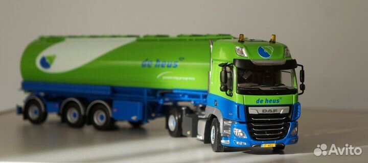 1/50 тягач DAF полуприцеп бочка WSI танкер редкий