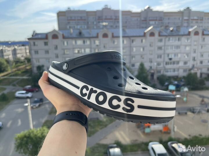 Crocs черные мужские