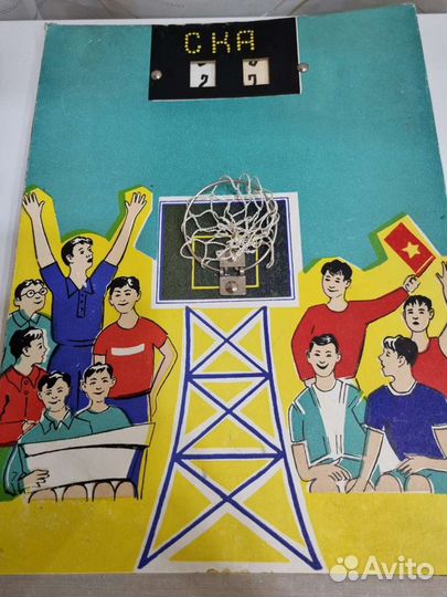 Настольная игра баскетбол СССР