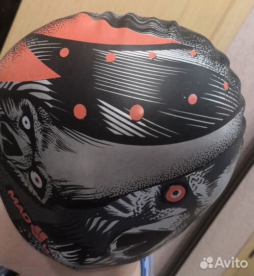 Шапочка для плавания mad wave