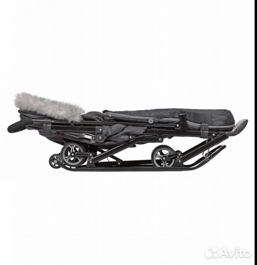 Детские санки коляска ника