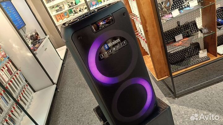 Большая блютуз колонка мощная новая рассрочка