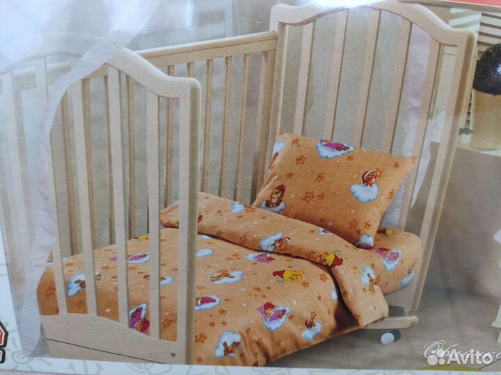 Детское постельное белье 120 60