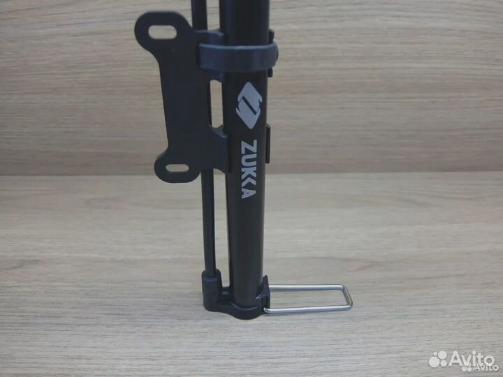 Насос велосипедный Zukka mini pump ZK-2821, алюмин