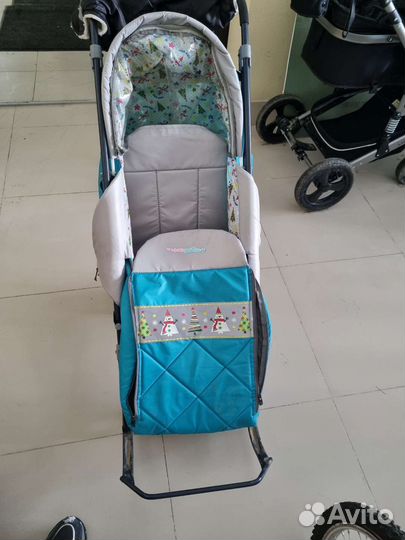 Санки коляска