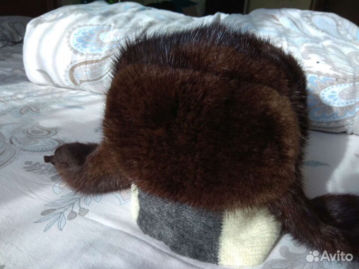 Шапка норковая