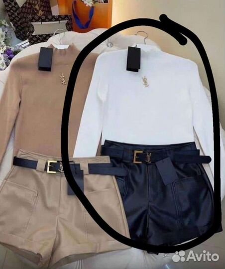 Шорты и водолазка