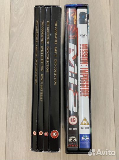 DVD коллекционные наборы фильмов на английском