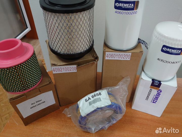 Фильтры, упругий элемент, глазок VRO19 компрессора