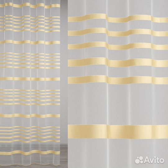 Тюль штора (готовая) пошив