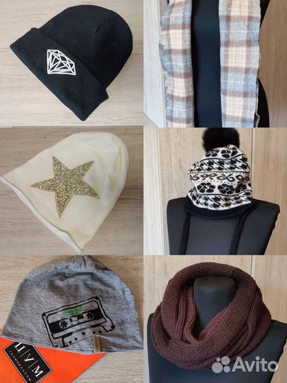Шапки, шарфы