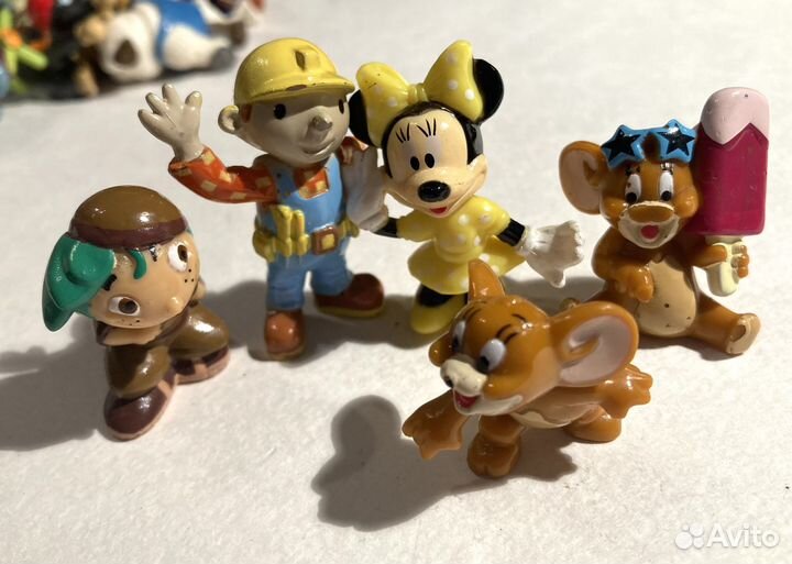 Киндер сюрприз из 90-х 5 фигурок