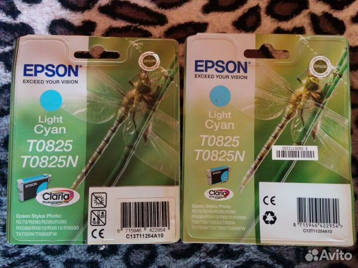 Оригинальные картриджи для Epson