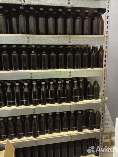 Бутылка стеклянная