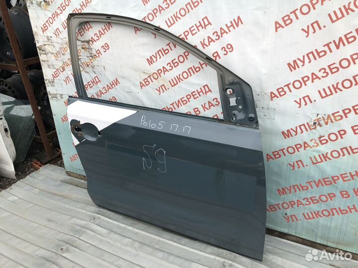 Дверь передняя правая Фольксваген Поло 5