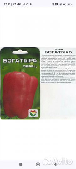 Перец сладкий