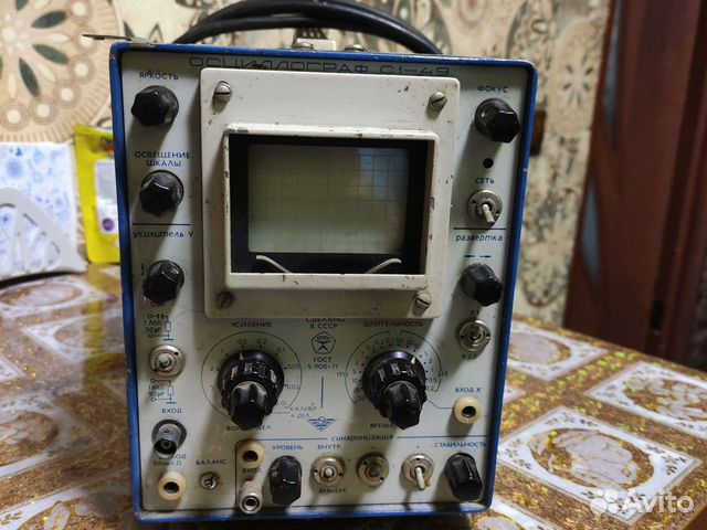 Осциллограф с1-49 купить в Липецке | Электроника | Авито