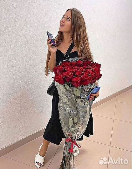 Высокие Розы с Доставкой