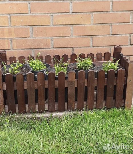 Кашпо для цветов дерево натур