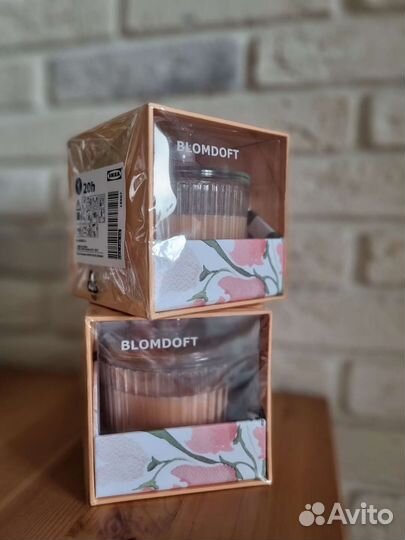 Свечи Blomdoft Бломдофт IKEA Икеа (новые)