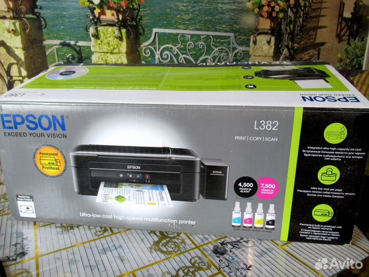 Принтер Еpson L 382 с462h