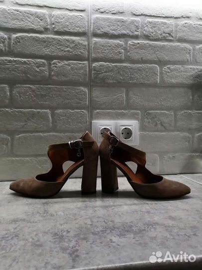 Туфли женские 36 размер натуральная замша