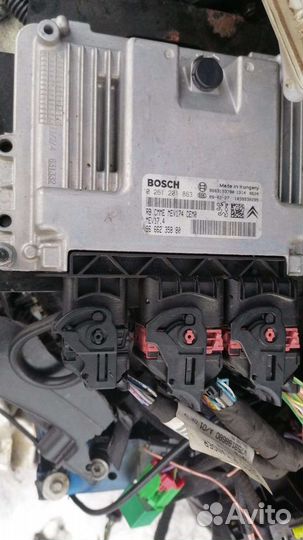 Блок управления двигателем пежо 308 Peugeot 308