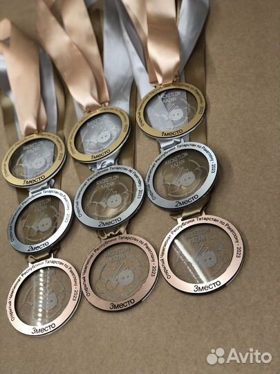 Медали спортивные