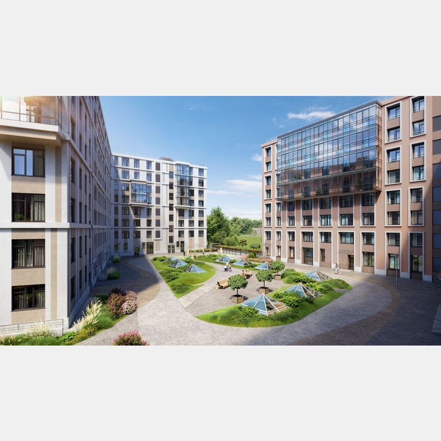 1-к. квартира, 42 м², 5/8 эт.
