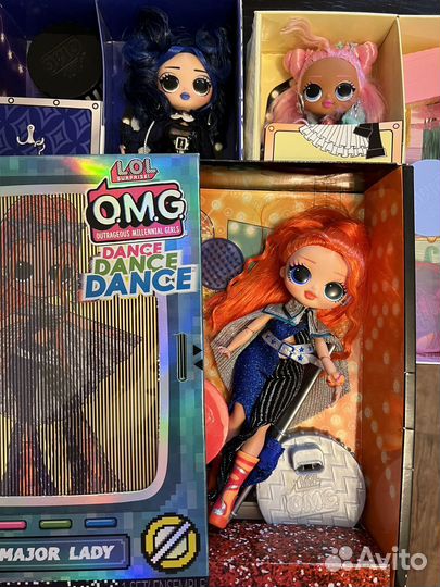 Куклы LOL OMG большие Major, Moonlight, Sanshine