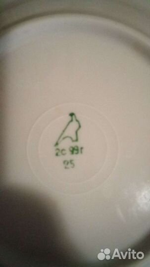 Тарелки дулево СССР