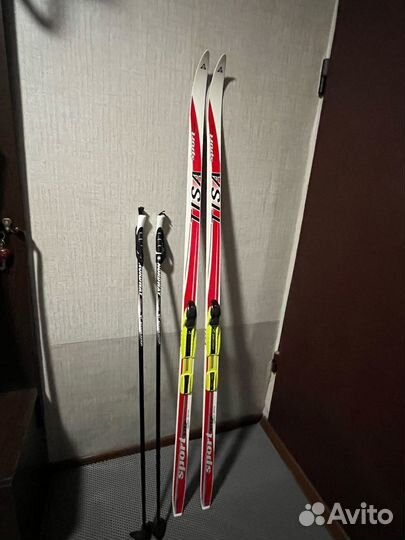 Лыжи детские с ботинками