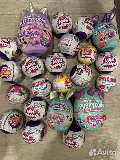 Zuru 5 surprise mini brends, fashion зуру Шары