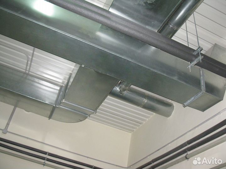 Монтаж вентиляции, вентиляционное оборудование