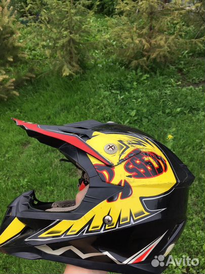 Шлем для мотокросса