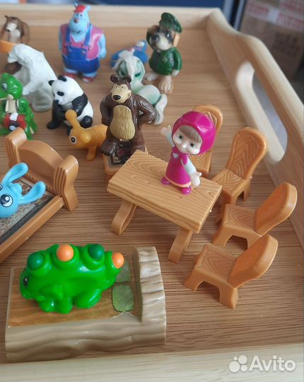 Игрушки цельные из киндера пакетом