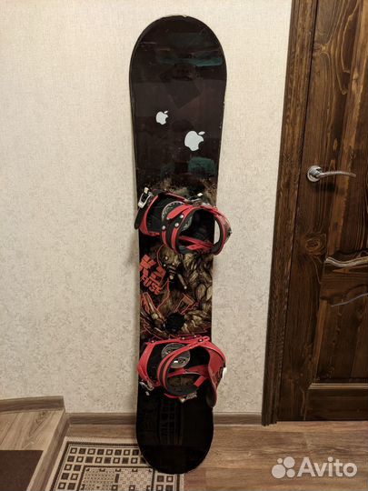 Сноуборд K2 Fuse 155 с креплениями Ride