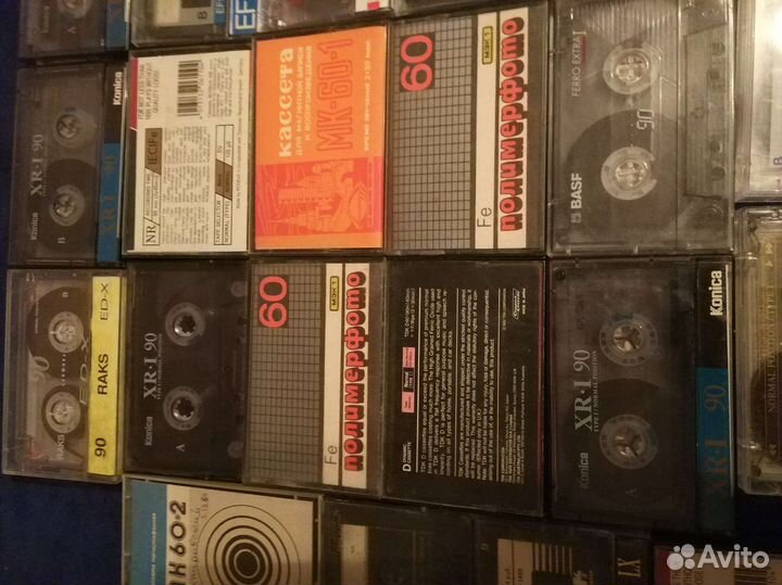 Аудиокассеты фирменные