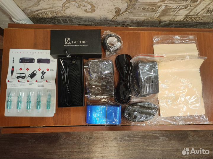 Набор для перманентного макияжа+книга