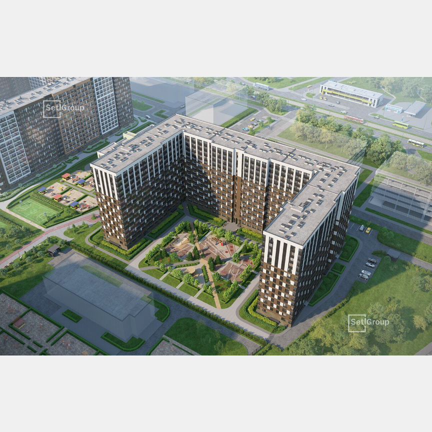 1-к. квартира, 36,5 м², 2/17 эт.