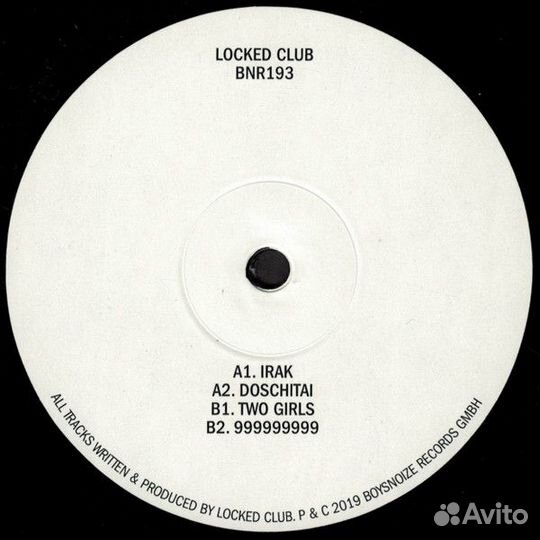 Locked Club - Irak (Boysnoize Records)