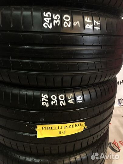 Pirelli P Zero PZ4 245/35 R20 и 275/30 R20 100Y